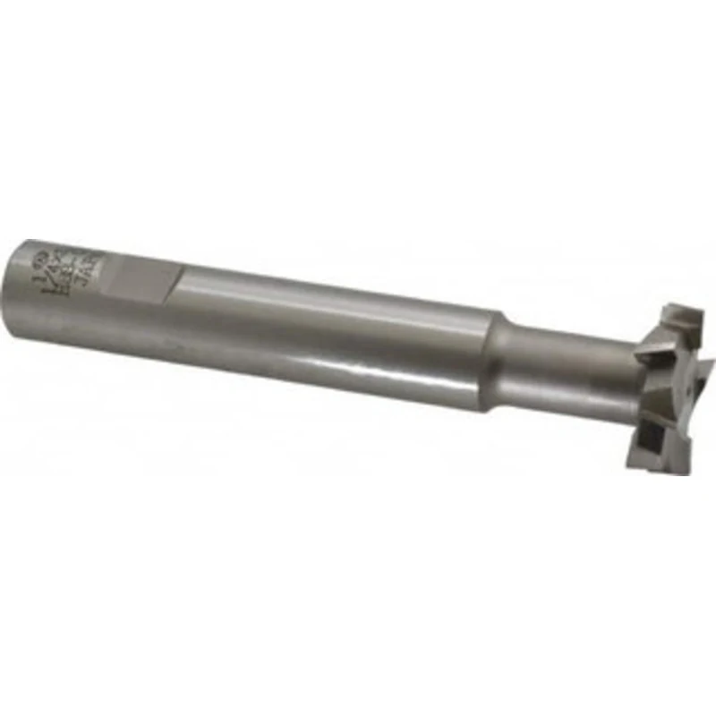 Value Collection 1-1/4 Diam, 3/8 Wide, Cobalt T-Slot Cutter 15mm Neck Diam, 3/4 Shank Diam, 5-1/8 OAL STC1006 - 03007242